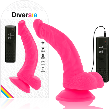 Dildo con Ventosa e Telecomando per Gioco di Coppia | Diversia
